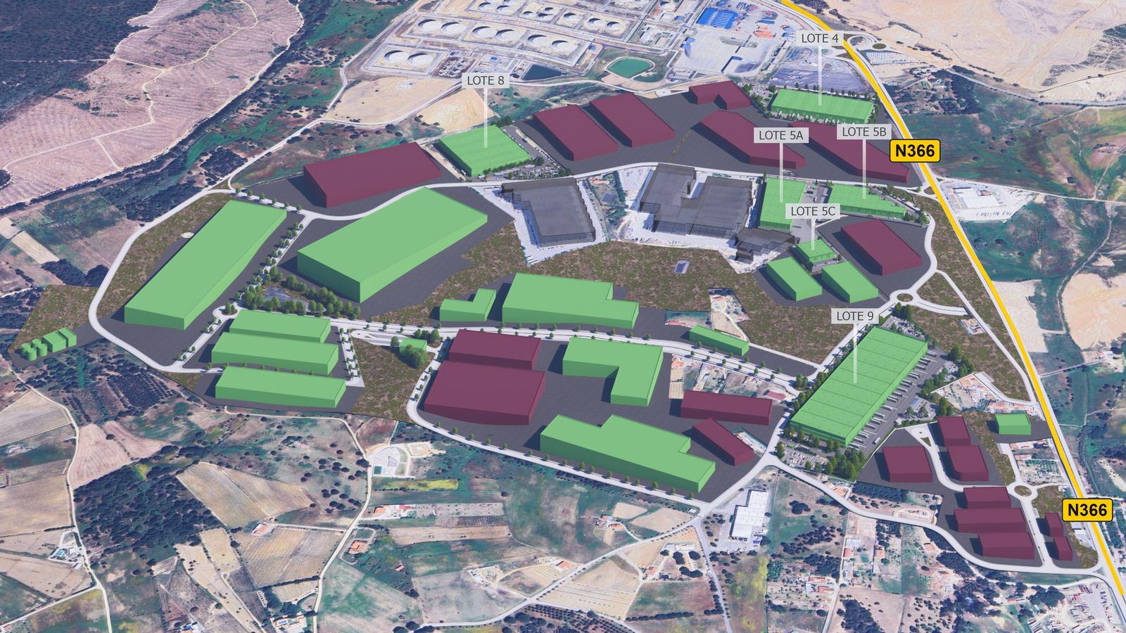 AVETEL PARK, MASTER PLAN